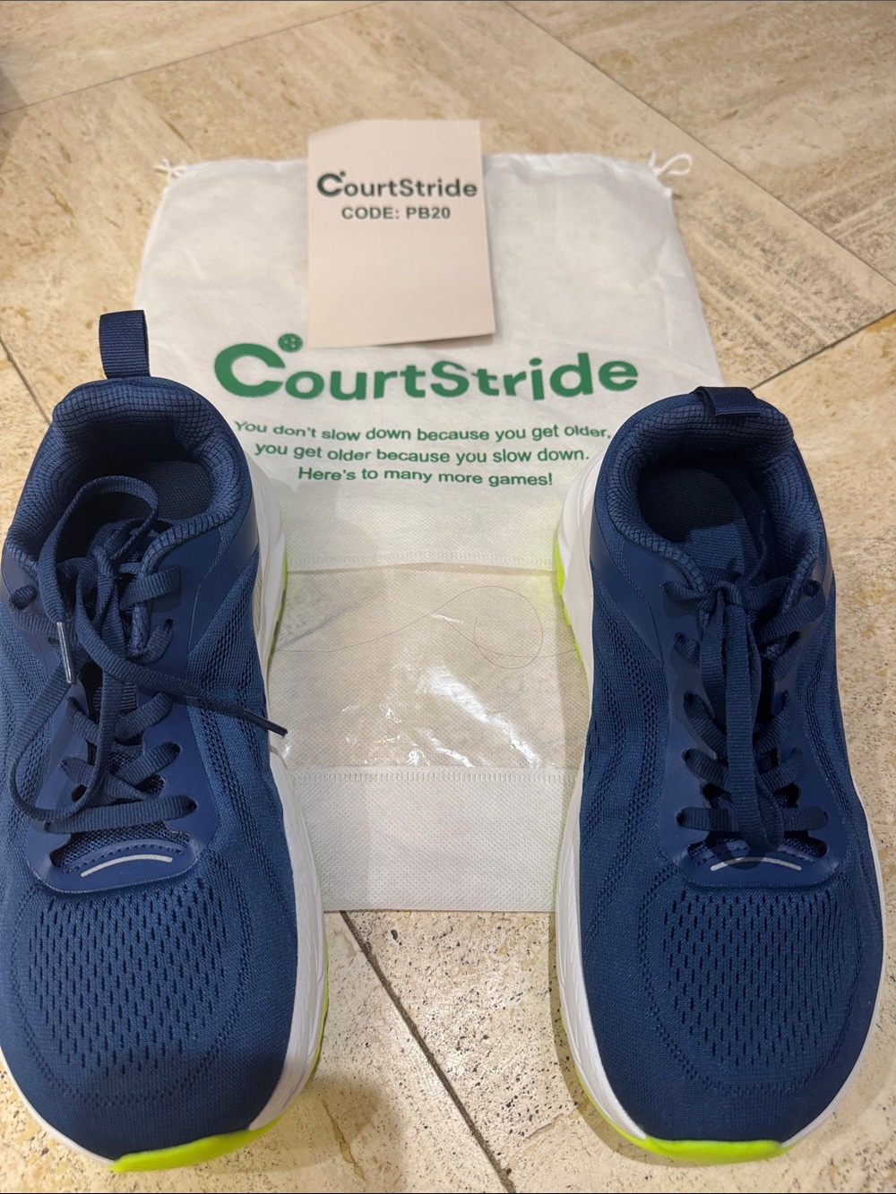 Women’s Navy Athletic Sneakers